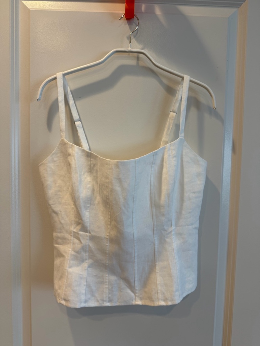 Reformation Hattie Linen Top - Picture 2 of 5